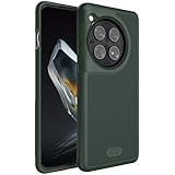 TUDIA DualShield Grip kompatibel mit OnePlus 12 Hülle 5G (2024), [MergeGrip] Stoßfestes Dual Layer Dünn TPU Militär Grade Schlanke Passform Hochleistungsschutz Handyhülle - Kieferngrün